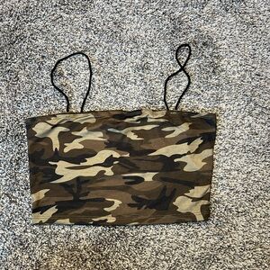 SHEIN Camouflage Print Camisole Top